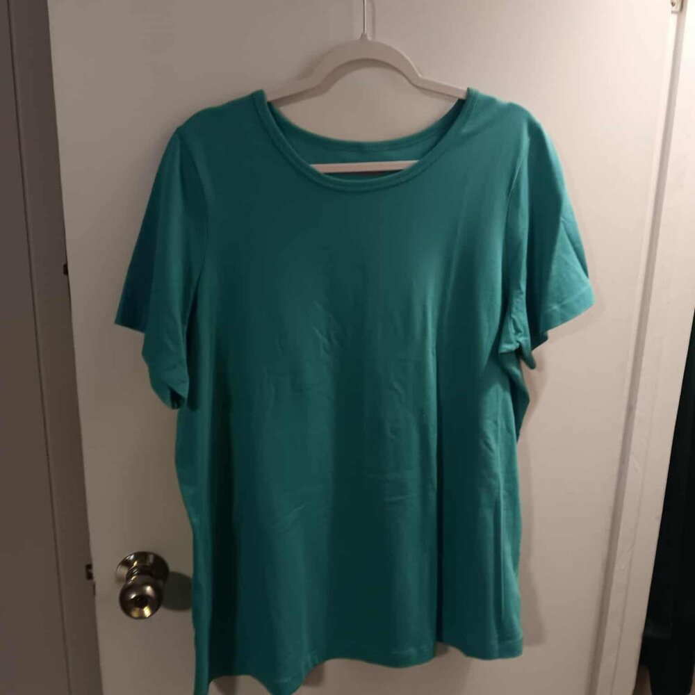 woman within short sleeve tops Large 18-20 set of 5 - Picture 3 of 6
